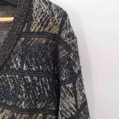 ミッソーニ MISSONI 総柄 カーディガン メンズ EUR:50